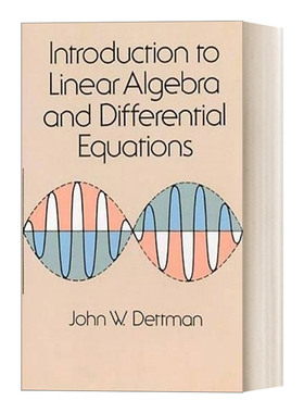 英文原版 线性代数与微分方程导论 Introduction to Linear Algebra and Differential Equations Dover数学丛书 英文版 进口书籍