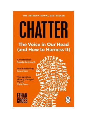 英文原版 Chatter 喋喋不休 强大内心的自我对话 伊桑·克罗斯 英文版 进口英语原版书籍
