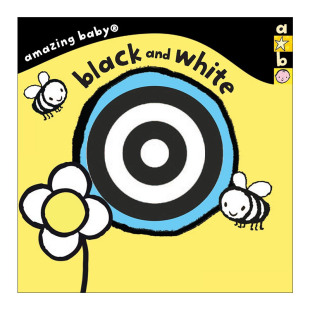 英文原版 Black and White Amazing Baby 神奇小动物 黑与白 儿童启蒙认知绘本纸板书 英文版 进口英语原版书籍