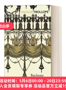 英文原版 Barchester Towers 巴彻斯特大教堂 安东尼 特罗洛普 Vintage经典系列 英文版 进口英语原版书籍