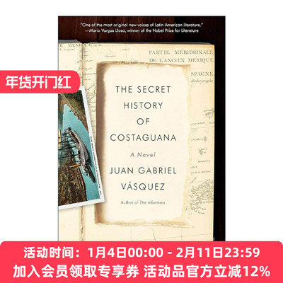 英文原版 The Secret History of Costaguana 科斯塔瓦那秘史 坠物之声作者胡安·加夫列尔·巴斯克斯 英文版 进口英语原版书籍