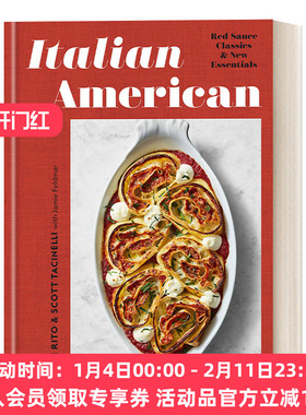 英文原版 Italian American 意裔美国人：红酱经典和新要领 IACP奖入围 精装食谱 詹姆斯比尔德奖候选人Angie Rito 英文版 进口英