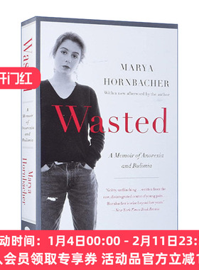 浪费  英文原版 Wasted 关于厌食症和暴食症的回忆录 Marya Hornbacher 英文版 进口英语原版书籍