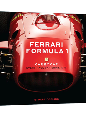 法拉利一级方程式赛车精装画册 英文原版 Ferrari Formula 1 Car by 1950年以来每种赛车车型 精装 英文版 进口英语原版书籍