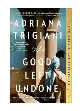 英文原版 The Good Left Undone 未完成的好事 漫长的告白作者Adriana Trigiani 英文版 进口英语原版书籍