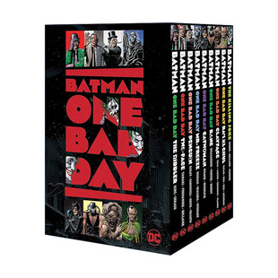 英文原版 糟糕 Tom 一天 8册精装 Day Set 书籍 英文版 进口英语原版 Bad Box 蝙蝠侠 2023艾斯纳奖提名 套装 King One Batman