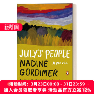 诺贝尔文学奖得主Nadine 书籍 英文原版 进口英语原版 英文版 Gordimer People July 人民 七月