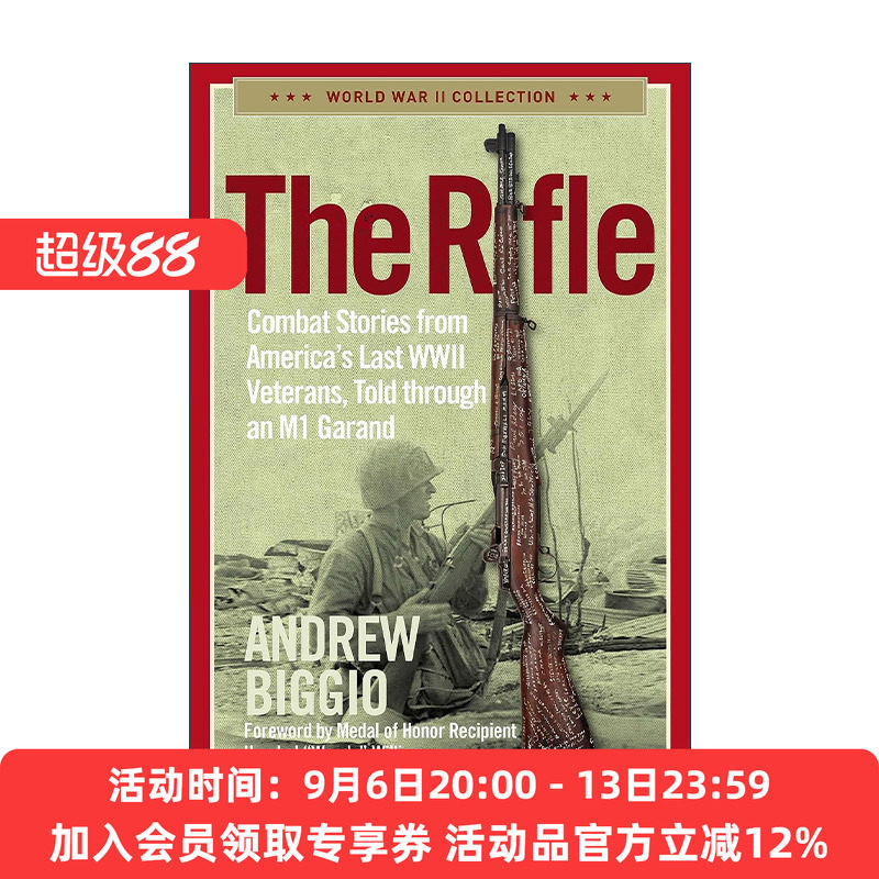 英文原版 The Rifle 步枪 美国最后一批二战老兵的战斗故事 M1加兰德讲述 英文版 进口英语原版书籍