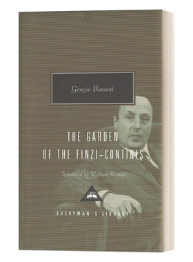 芬齐·孔蒂尼花园 英文原版 The Garden of the Finzi-Continis 悲惨的青春 Giorgio Bassani 人人图书馆当代经典系列 进口英语书