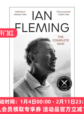 英文原版 Ian Fleming The Complete Man 伊恩·弗莱明传记 詹姆斯邦德系列作者 英文版 进口英语原版书籍
