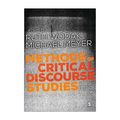 批评话语研究方法  英文原版 Methods of Critical Discourse Studies 露丝·沃达克 英文版 进口英语原版书籍