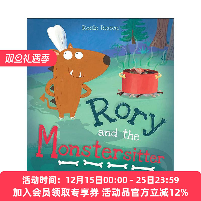 英文原版 Rory and the Monstersitter 小怪兽罗利看家 Rosie Reeve儿童绘本 英文版 进口英语原版书籍