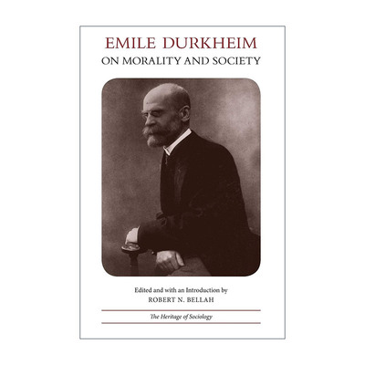 英文原版 Emile Durkheim on Morality and Society 埃米尔·涂尔干论道德与社会 社会学方法的准则作者 英文版 进口英语原版书籍