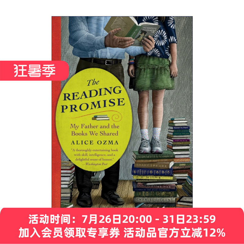 为爱朗读  英文原版 The Reading Promise 父亲与我的3218天阅读承诺 朗读手册力荐的真实亲子共读故事 英文版 进口英语原版书籍