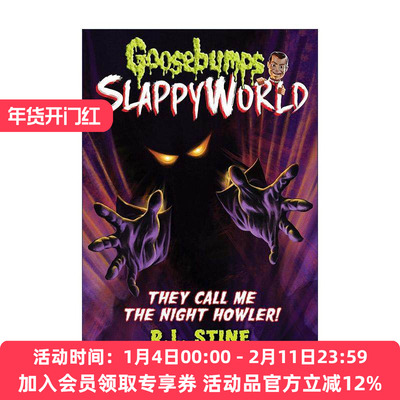 英文原版 They Call Me the Night Howler 鸡皮疙瘩第二季11 英文版 进口英语原版书籍