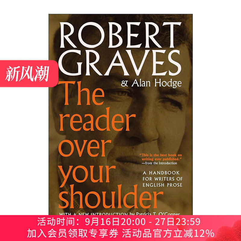 英文原版 The Reader Over Your Shoulder 肩上的读者 英语散文作家手册 写作指南 向一切告别作者Robert Graves 进口英语原版书籍