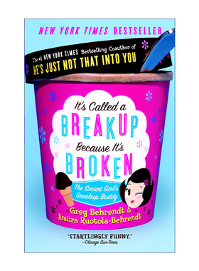 分手是因为它坏了  英文原版 It's Called a Breakup Because Broken 聪明女孩的分手指南 失恋手册 Greg Behrendt 进口书籍