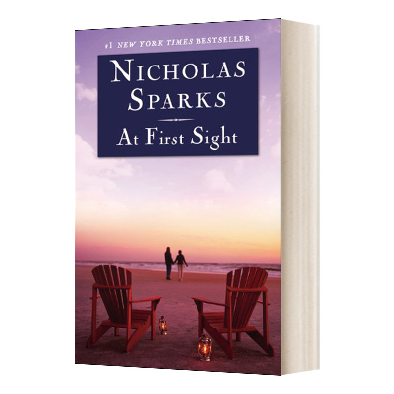 英文原版小说 At First Sight 一见钟情 Nicholas Sparks 英文版 进口英语原版书籍