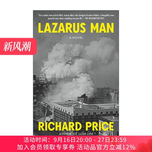 英文原版 Lazarus Man 拉撒路人 英文版 进口英语原版书籍