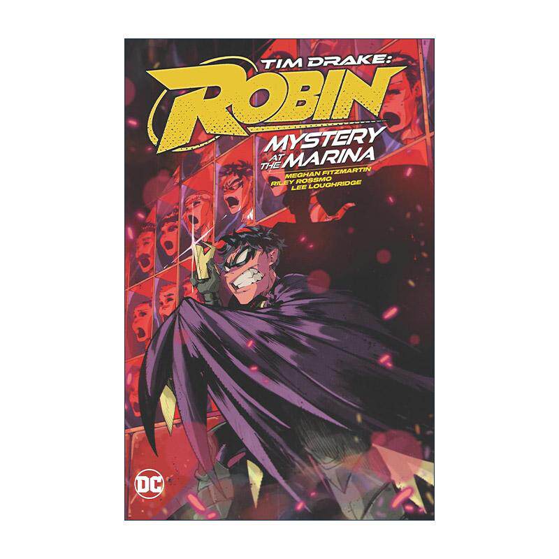 英文原版 提姆·德雷克 罗宾 卷一 Tim Drake Robin Vol.1 Mystery at the Marina 码头之谜 DC漫画 Meghan Fitzmartin 英文版