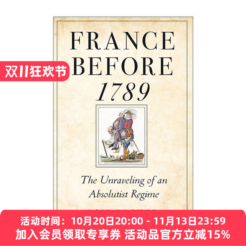 英文原版 France before 1789 1789年前的法国 专制政体的瓦解 历史 解释社会行为作者 Jon Elster 英文版 进口英语原版书籍