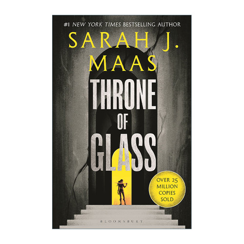 英文原版小说 Throne of Glass 玻璃王座1 莎拉J玛斯畅销奇幻小说 英文版 进口英语原版书籍