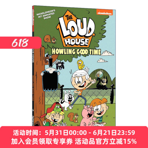 英文原版 The Loud House 21 Howling Good Time 喧闹一家亲 漫画小说 英文版 进口英语原版书籍
