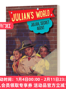 英文原版 Julian Secret Agent Julian's World 朱利安 秘密探员 朱利安的世界系列 英文版 进口英语原版书籍