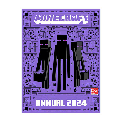 英文原版 Minecraft Annual 2024 我的世界2024年鉴 精装 英文版 进口英语原版书籍