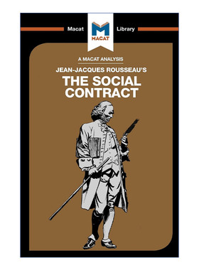 英文原版 The Social Contract 社会契约论 MACAT解读系列 英文版 进口英语原版书籍