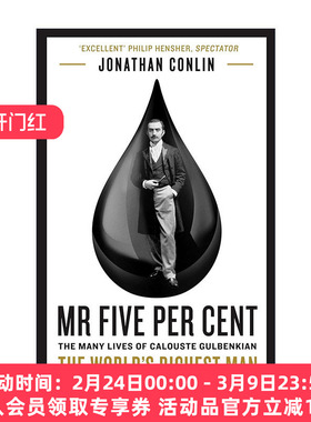 英文原版 Mr Five Per Cent 卡洛斯特·古本江 5%先生的故事 世界上富有的男人 英文版 进口英语原版书籍