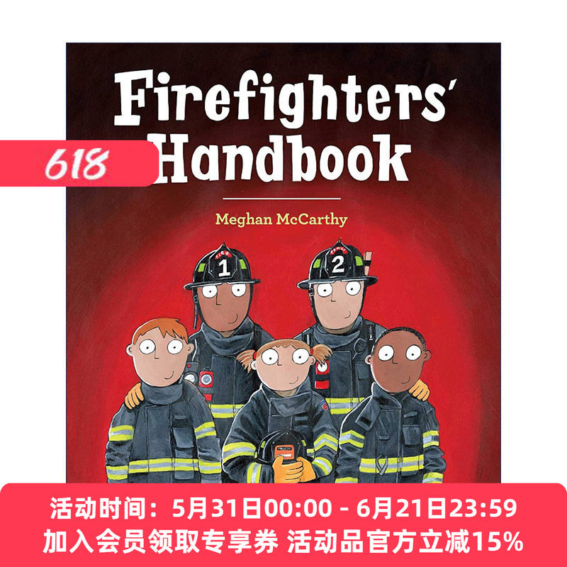 英文原版 Firefighters' Handbook 消防员手册 精装绘本 Meghan McCarthy 英文版 进口英语原版书籍