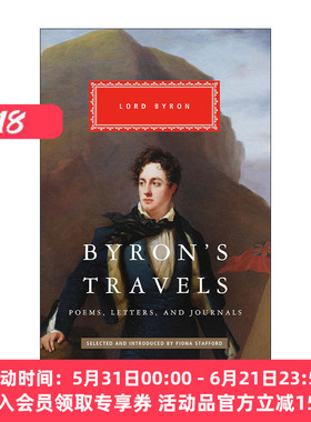 英文原版 Byron's Travels Poems  Letters  and Journals 拜伦游记 诗歌 书信和日记 精装收藏版 英文版 进口英语原版书籍