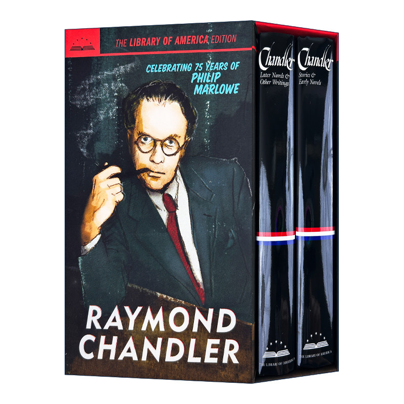 英文原版小说 Raymond Chandler 雷蒙德钱德勒 美国图书馆版 盒套装 The Library of America Edition 英文版 进口英语原版书籍