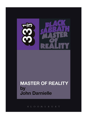 黑色安息日  英文原版 Black Sabbath's Master of Reality 现实之主 33 1/3经典音乐系列 英文版 进口英语原版书籍