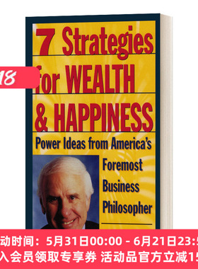英文原版 7 Strategies for Wealth & Happiness 快乐致富-获得财富与快乐的7个策略 英文版 进口英语原版书籍