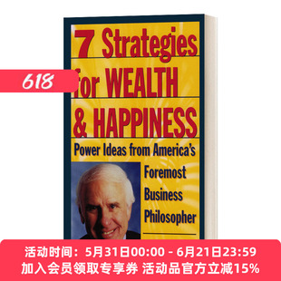 英文原版 7 Strategies for Wealth & Happiness 快乐致富-获得财富与快乐的7个策略 英文版 进口英语原版书籍