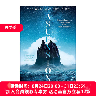 英文原版 Ascension 上升 Nicholas Binge畅销科幻惊悚小说 英文版 进口英语原版书籍