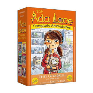 英文版 书籍 Lace 艾达蕾丝 科学奇遇6册盒装 Adventures Ada Complete 进口英语原版 英文原版 美国国家自然科学协会年度STEM The