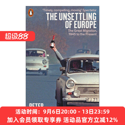 英文原版 The Unsettling of Europe 欧洲的不安 1945年至今的大移民 彼得·盖特雷尔 英文版 进口英语原版书籍