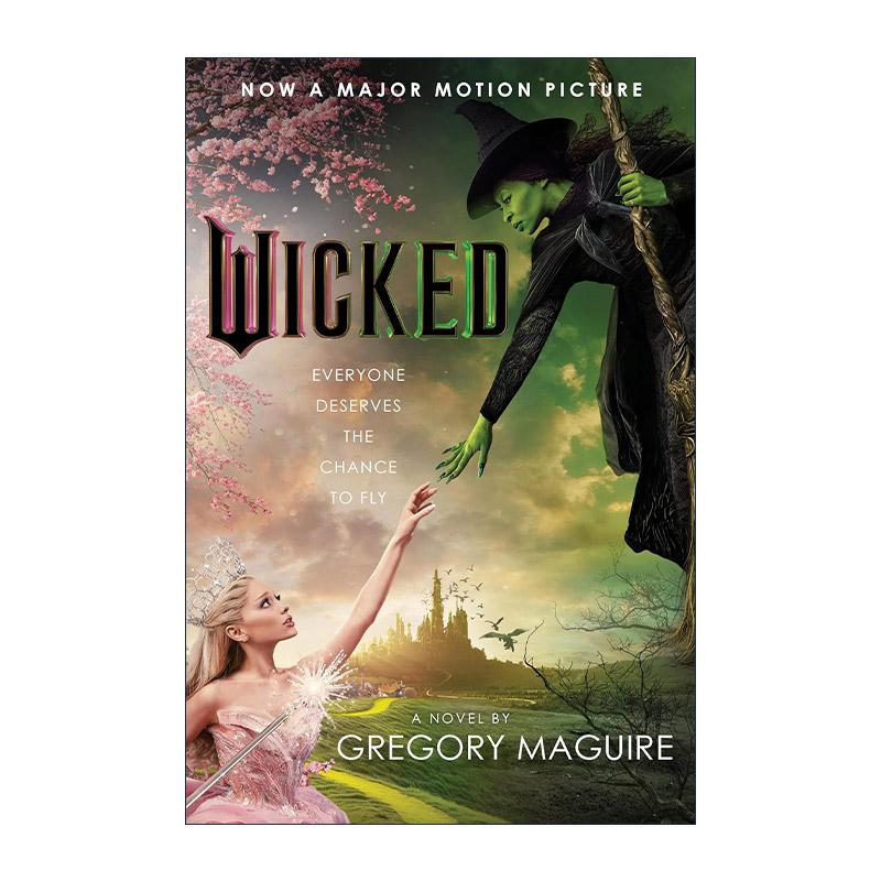 英文原版 Wicked 魔法坏女巫 电影封面版 英文版 进口英语原版书籍