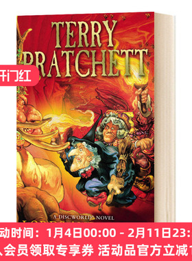 华研原版 碟形世界14 精灵石圈 英文原版小说 Lords And Ladies Discworld Novel 14 英文版 进口英语书籍