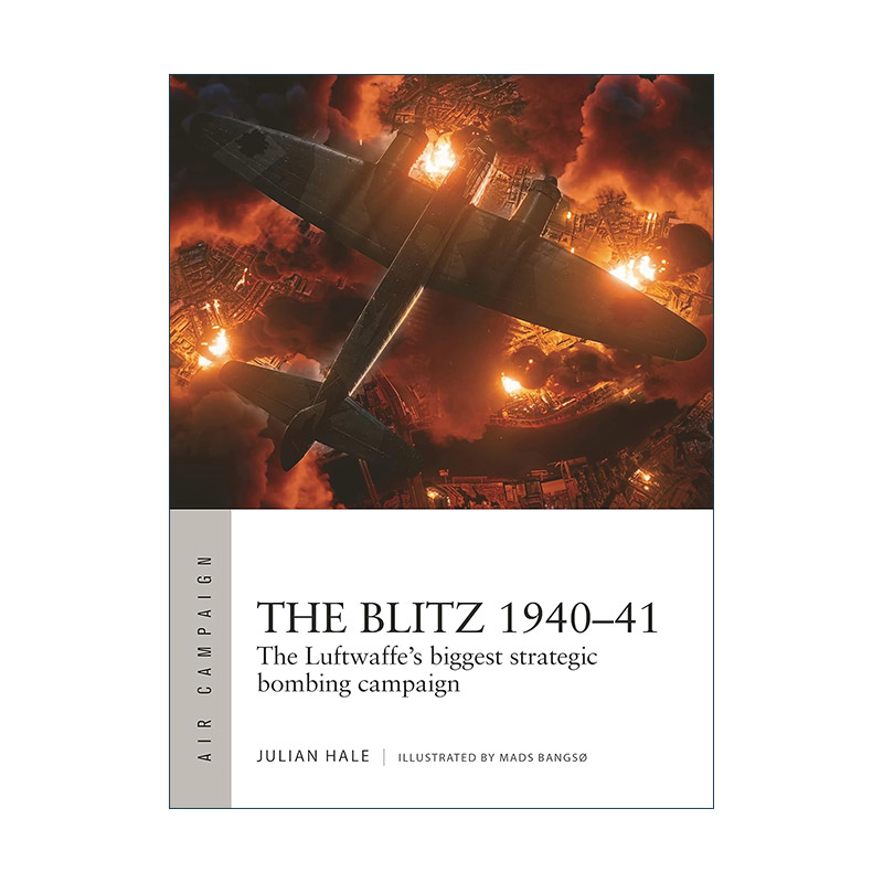 英文原版 The Blitz 1940–41 二战德军闪电战 空中战役系列 英文版 进口英语原版书籍