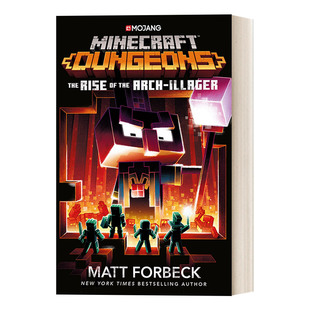 Rise 英版 世界官方小说6 Dungeons 小说 英文版 地下城 the 进口英语原版 Illager Minecraft 世界 英文原版 我 书籍 Arch