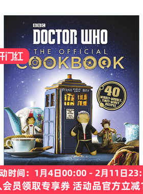 英文原版 The Official Doctor Who Cookbook 神秘博士官方食谱书 精装 英文版 进口英语原版书籍