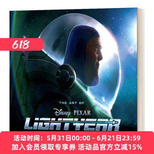 光年正传设定集 英文原版 Art of Lightyear 迪士尼皮克斯动画 巴斯光年角色起源故事 英文版 进口英语原版书籍