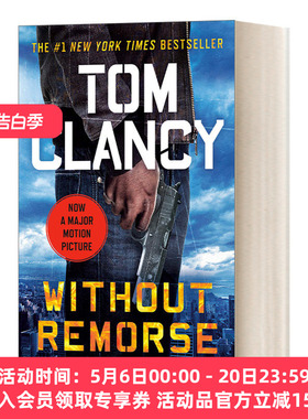 英文原版 Without Remorse 冷血悍将 美国军事小说大师Tom Clancy 英文版 进口英语原版书籍