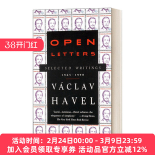 英文原版 Open Letters Selected Writings 1965-1990 公开信 Vaclav Havel 瓦茨拉夫·哈维尔文选 英文版 进口英语原版书籍