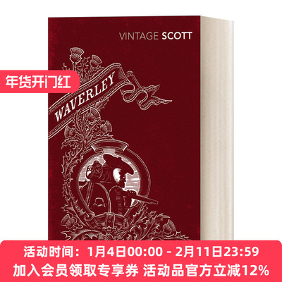 威弗莱 英文原版 Waverley 司格特 Vintage经典系列 英文版 进口英语原版书籍