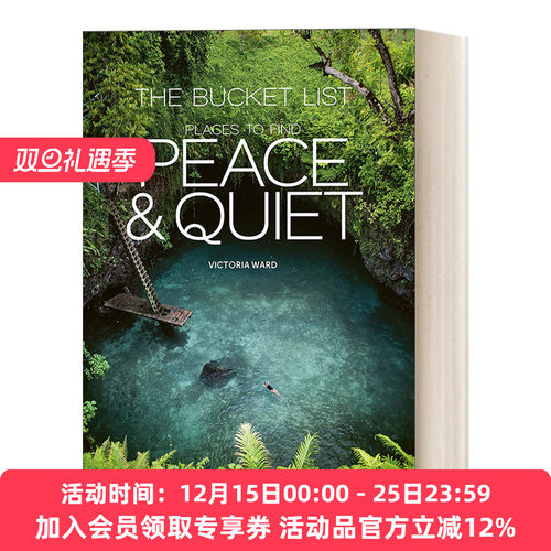 英文原版 The Bucket List 治愈系旅行目的地 美好平静之地 生活方式 精装艺术图册 Victoria Ward 英文版 进口英语原版书籍